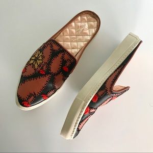 Anthropologie SANCHITA Cactus Sneaker Slides Sz 5.5